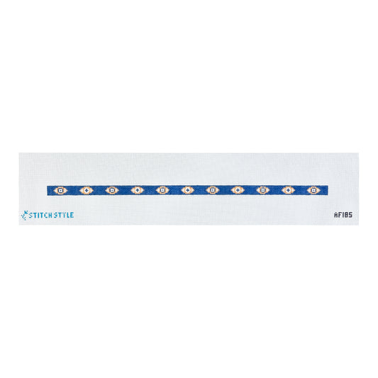Stitch Style Anne Fisher Designs Evil Eye Double Wrap Bracelet Needlepoint Canvas