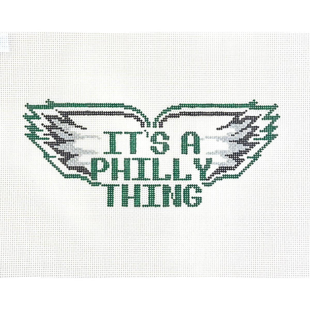 Anne Fisher Designs It's a Philly Thing Needlepoint Canvas
