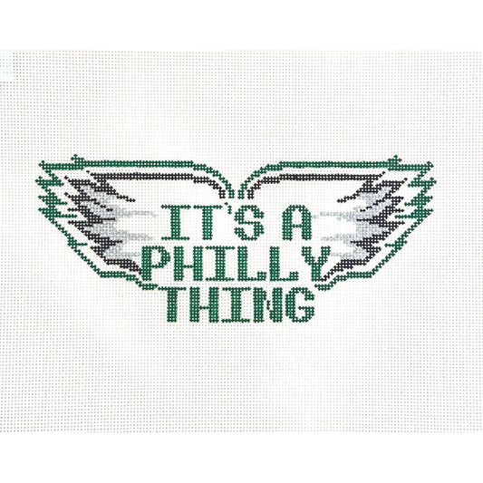 Anne Fisher Designs It's a Philly Thing Needlepoint Canvas