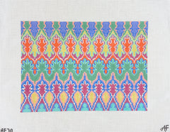 Stitch Style Anne Fisher Designs Large Retro Clutch Needlepoint Canvas