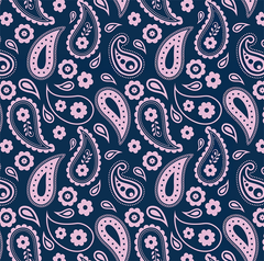 Project Ten Double Zip Project Bag – Paisley