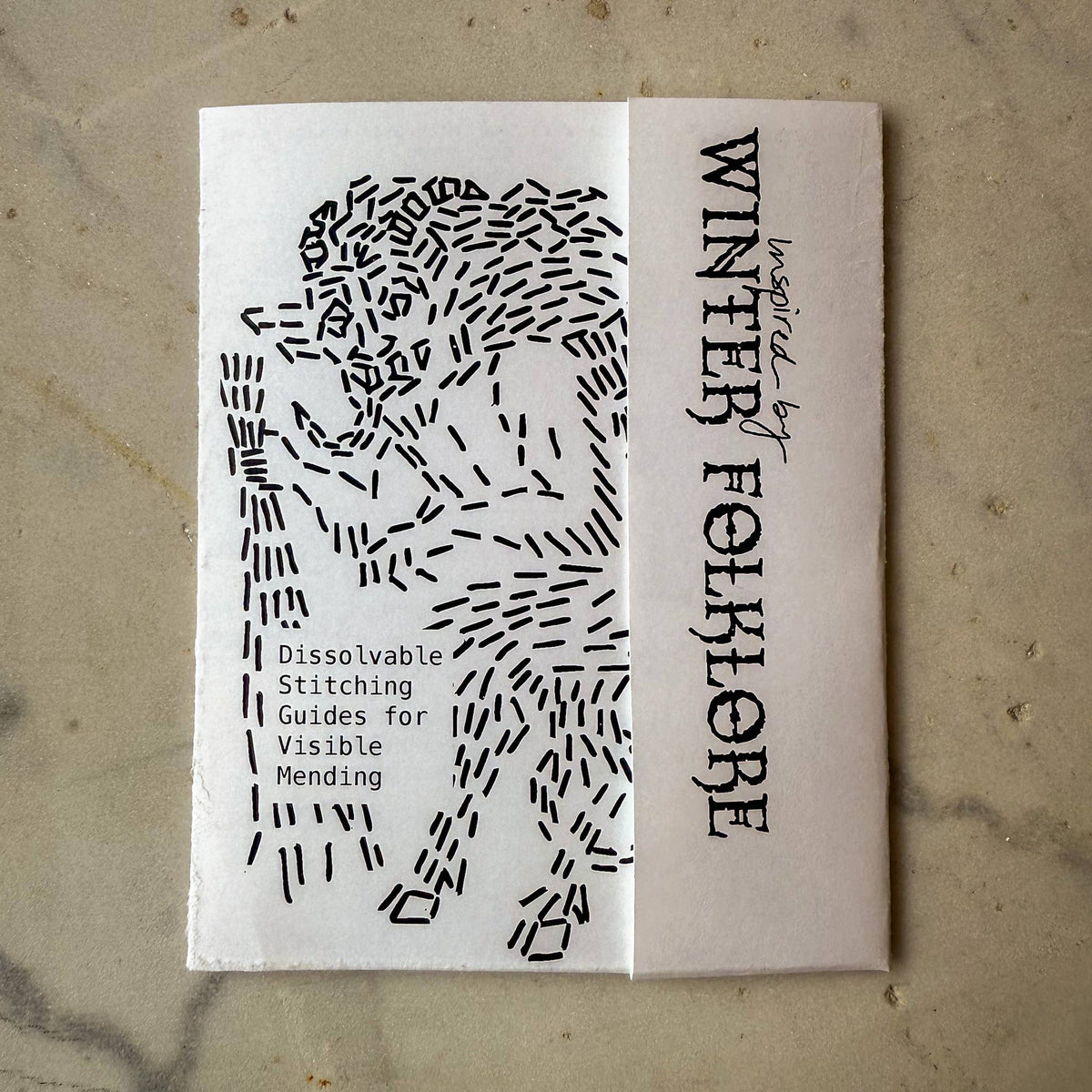 Approved Textiles Winter Folklore Mending and Embroidery Transfer