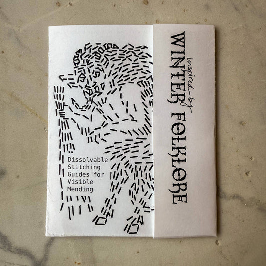 Approved Textiles Winter Folklore Mending and Embroidery Transfer