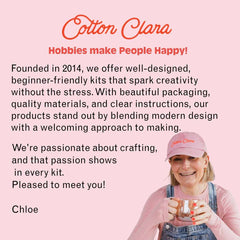 Cotton Clara Duck Cross Stitch Kit