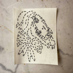 Approved Textiles Winter Folklore Mending and Embroidery Transfer