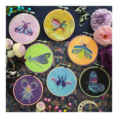 BAD Stitch Celestial Bugs Cross Stitch Pattern