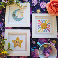 BAD Stitch Celestial Vibes Cross Stitch Pattern