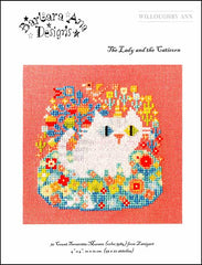 Barbara Ana Designs The Lady and the Caticorn Cross Stitch Pattern