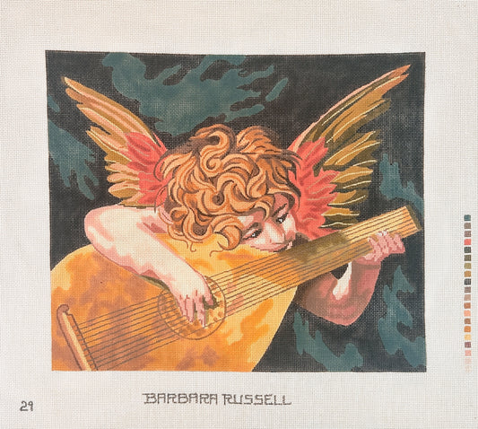 Barbara Russell Designs Florentine Angel Needlepoint Canvas