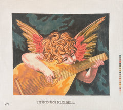 Barbara Russell Designs Florentine Angel Needlepoint Canvas