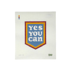 Bateswood Needlepoint Yes You Can Needlepoint Canvas - Large