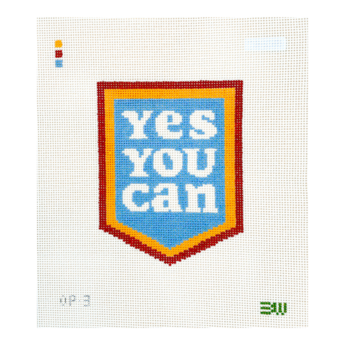 Bateswood Needlepoint Yes You Can Needlepoint Canvas - Small