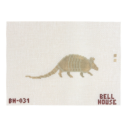 Bell House Designs Armadillo Needlepoint Canvas