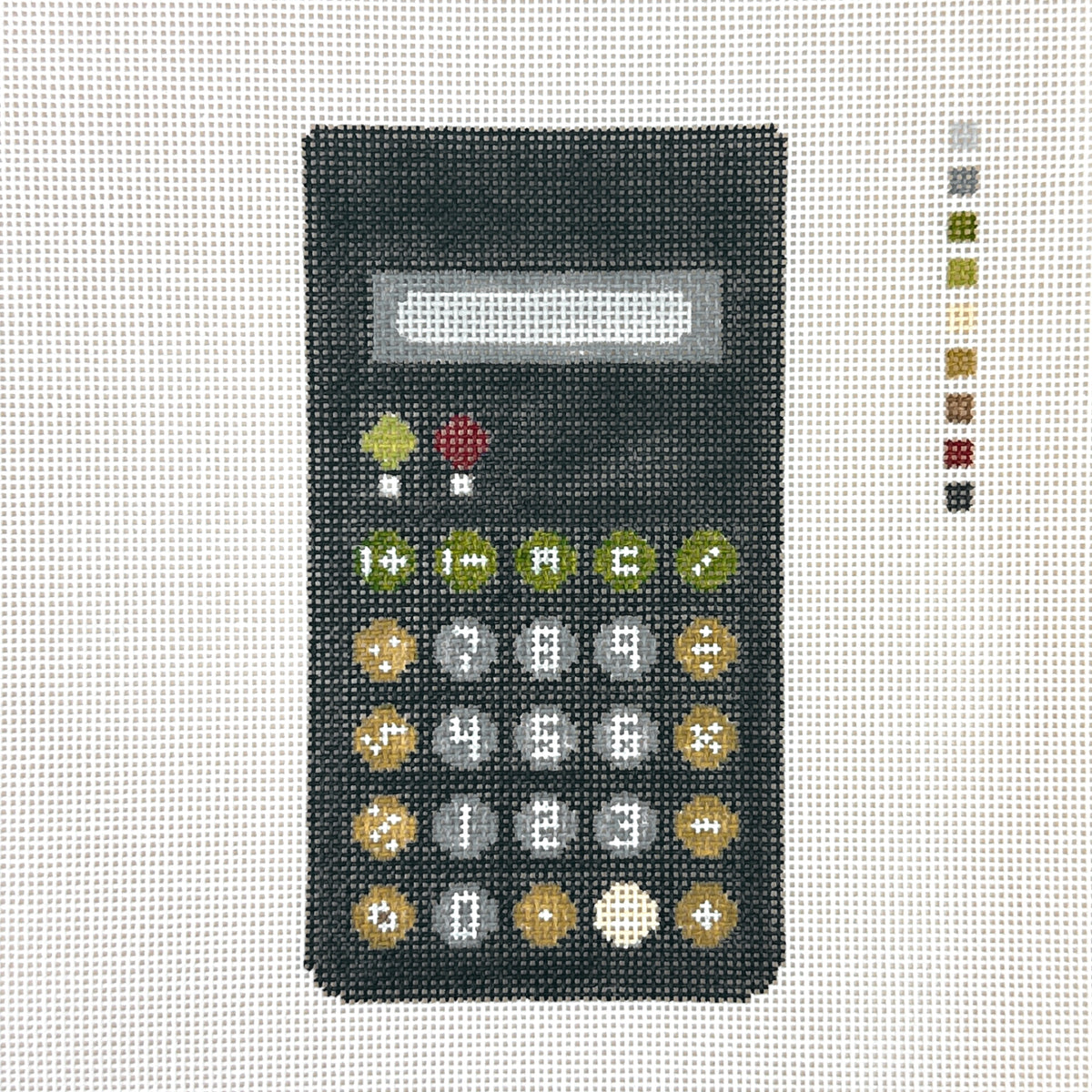 Bell House Designs Calculator Needlepoint Canvas