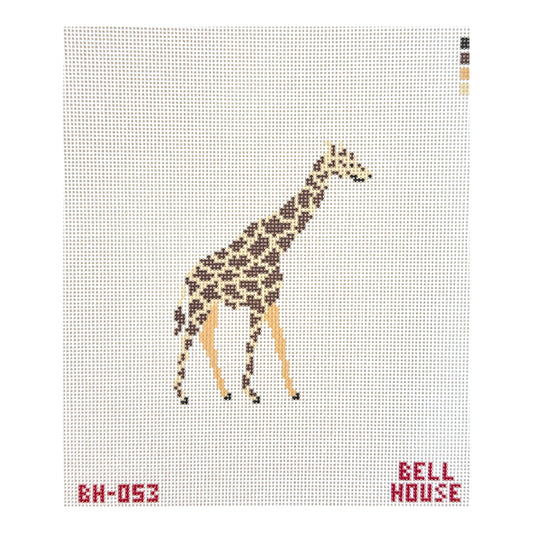 Bell House Designs Giraffe Needlepoint Canvas