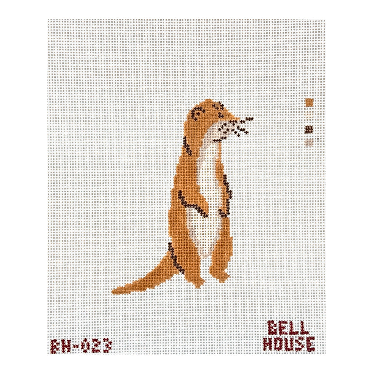 Bell House Designs Otter Needlepoint Canvas