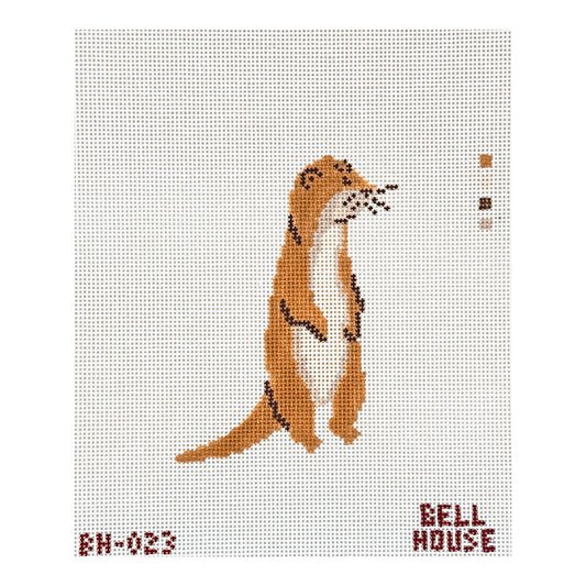 Bell House Designs Otter Needlepoint Canvas