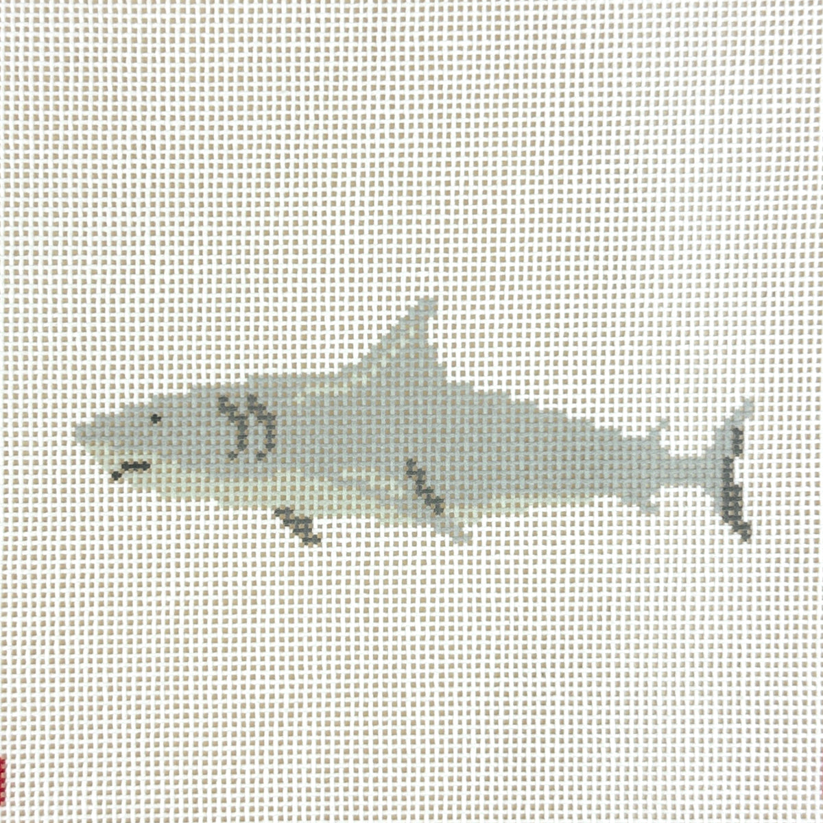 Bell House Designs Shark Needlepoint Canvas