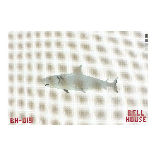 Bell House Designs Shark Needlepoint Canvas
