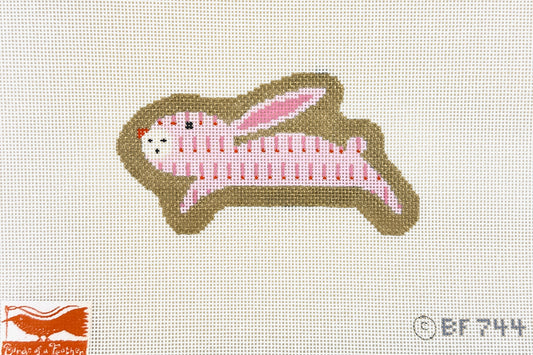 Birds of a Feather Blessed Home Rabbit Needlepoint Canvas