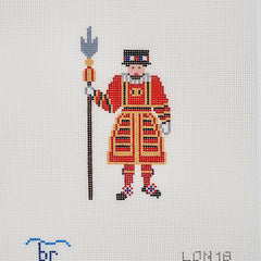 Blue Ridge Stitchery Beefeater Needlepoint Canvas