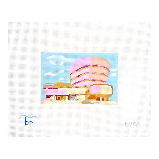 Blue Ridge Stitchery Guggenheim Needlepoint Canvas