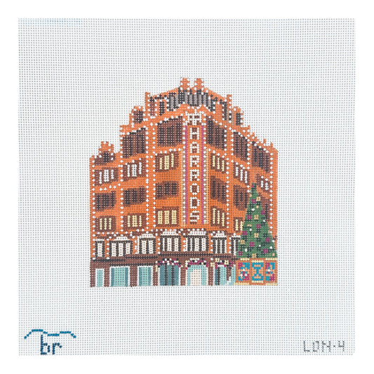 Blue Ridge Stitchery Harrods Needlepoint Canvas