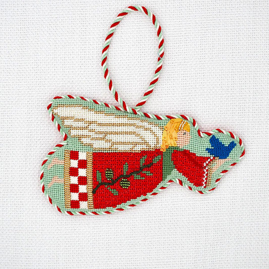 Blue Ridge Stitchery Peace Angel Needlepoint Canvas