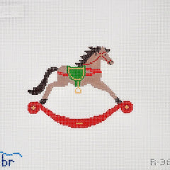 Blue Ridge Stitchery Rocking Horse Needlepoint Canvas