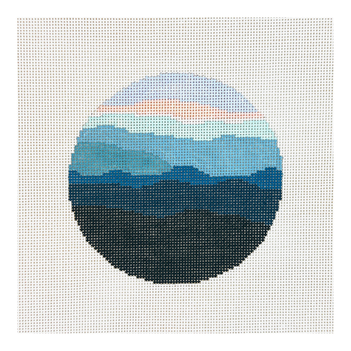 Blue Ridge Stitchery Sunset Ridge Needlepoint Canvas