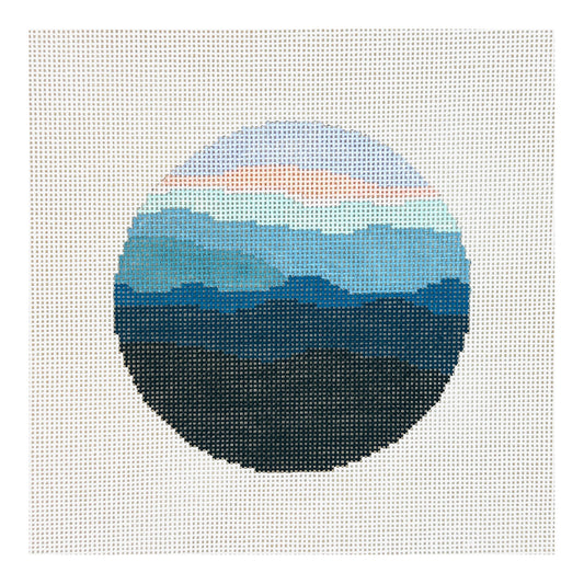 Blue Ridge Stitchery Sunset Ridge Needlepoint Canvas