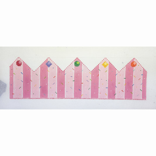 Blueberry Point Birthday Crown Needlepoint Canvas