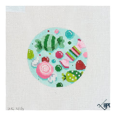Blueberry Point Holiday Taffy Needlepoint Canvas