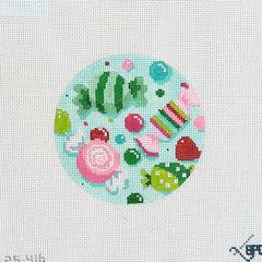 Blueberry Point Holiday Taffy Needlepoint Canvas