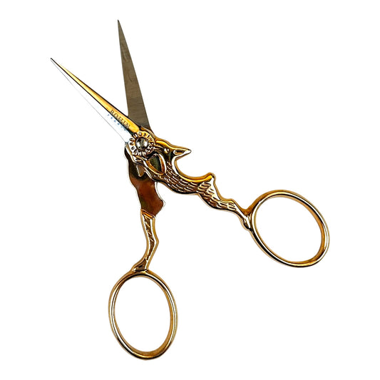 Bohin Gold Plated Rabbit Embroidery Scissors