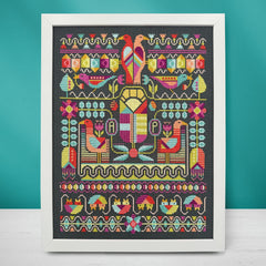Boomerang Stitches Early Birds Cross Stitch Pattern
