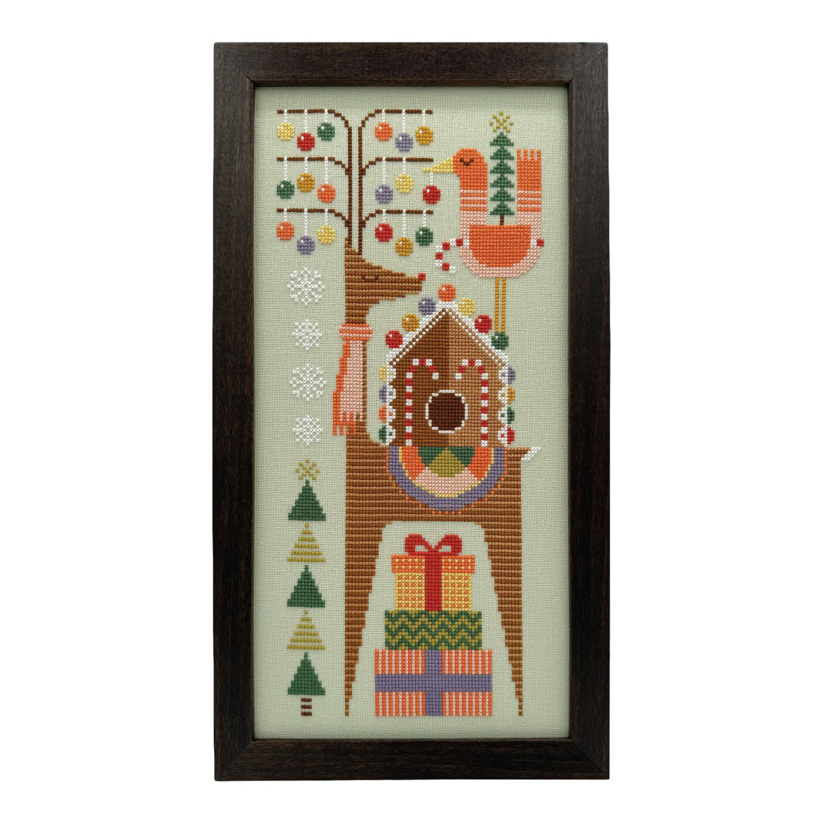Boomerang Stitches Sugarplum Stag Cross Stitch Pattern