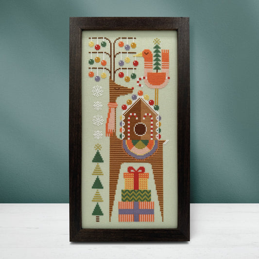 Boomerang Stitches Sugarplum Stag Cross Stitch Pattern