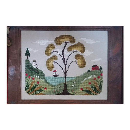 By The Bay Needleart Coastal Sage Cross Stitch Pattern