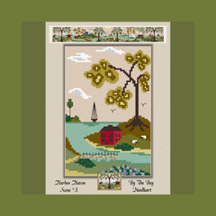 By The Bay Needleart Harbor Haven Scene #3 Cross Stitch Pattern
