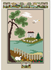 By The Bay Needleart Harbor Haven Scene #8 Cross Stitch Pattern