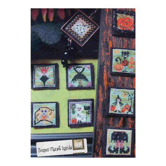 By The Bay Needleart Stitch an Inch Halloween Cross Stitch Pattern
