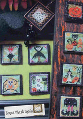 By The Bay Needleart Stitch an Inch Halloween Cross Stitch Pattern