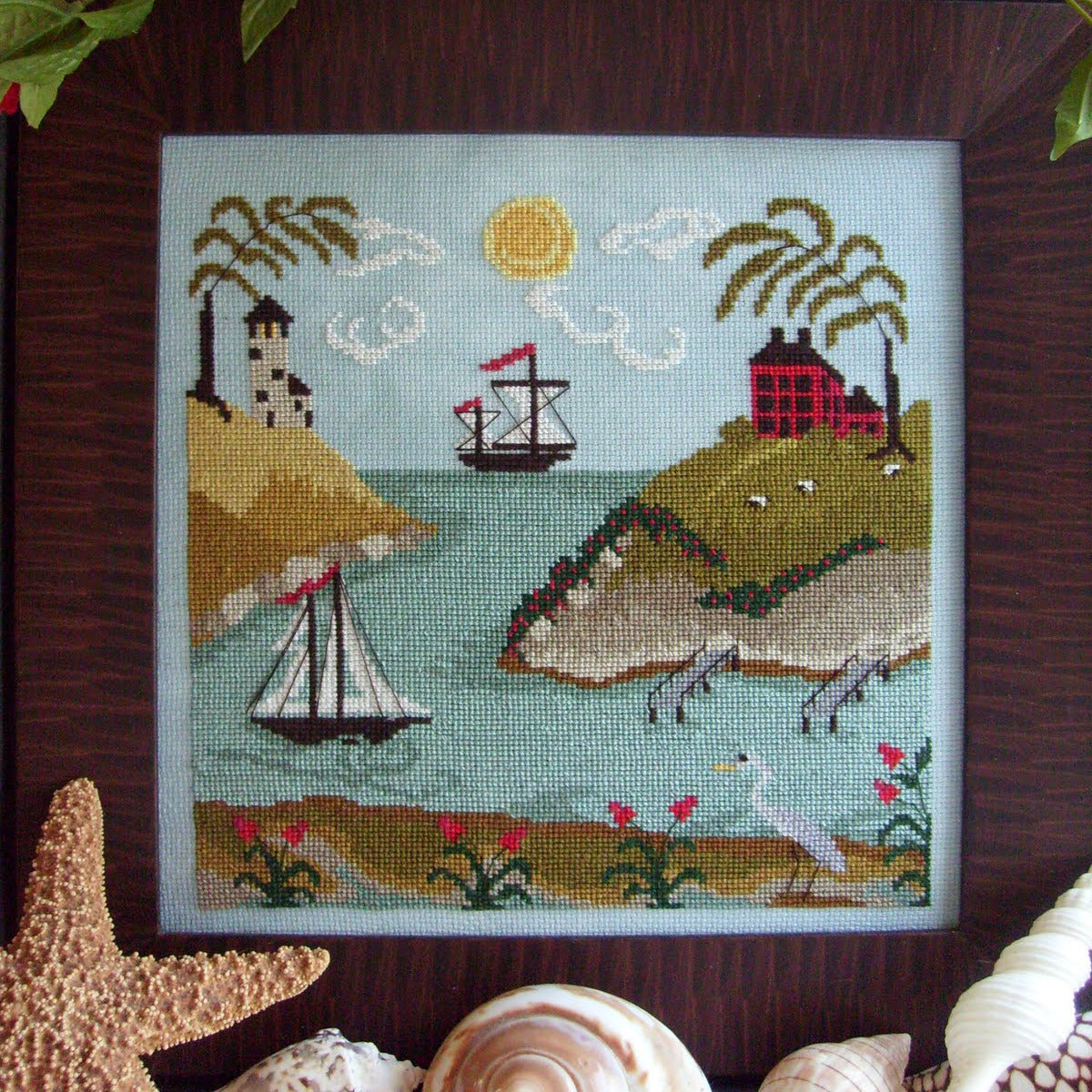 By The Bay Needleart Tidal River #2 Cross Stitch Pattern