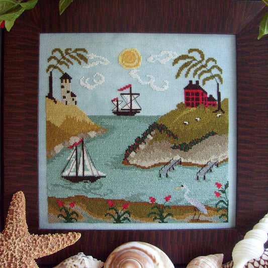By The Bay Needleart Tidal River #2 Cross Stitch Pattern