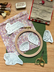 M Creative J Forest Critters Embroidery Patterns Stick and Stitch Animal Designs