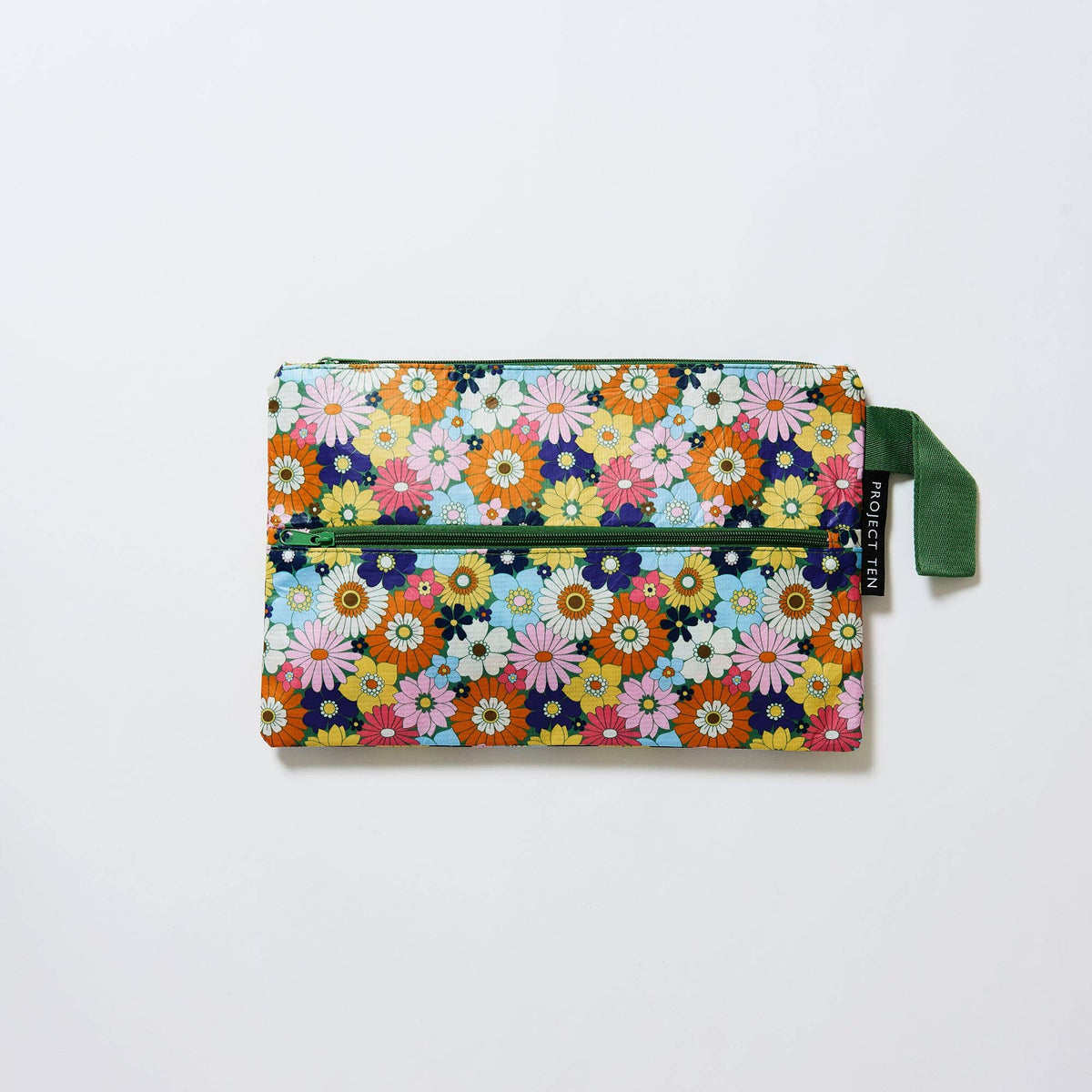 Project Ten Posy Double Zip Project Bag