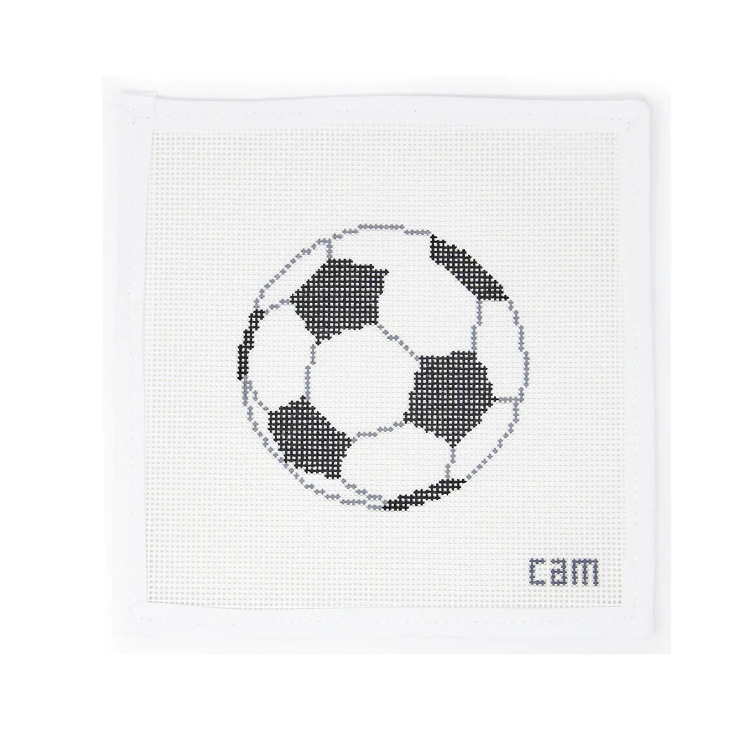 CAM Designs Soccer Ball Needlepoint Canvas
