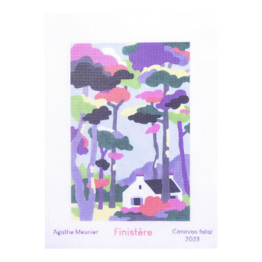 Canevas Fatal Agathe Meunier Finistére  Needlepoint Canvas