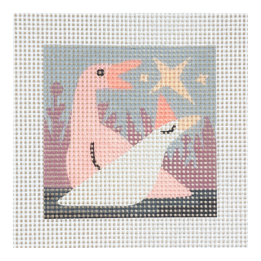 Canevas Fatal Amélie Fléchais Cométe Mini Needlepoint Canvas